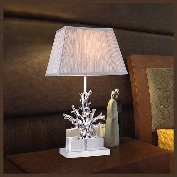 Настольная лампа DELIGHT COLLECTION TABLE LAMP BT-1004 nickel