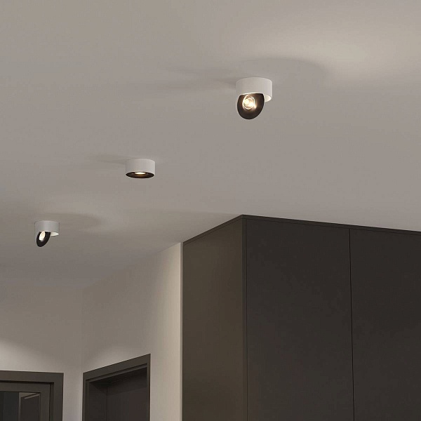 Спот ELEKTROSTANDARD GLIDE Glide 8W белый/черный (25100/LED)