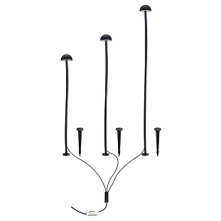 Светильник уличный столб низкий ARTE LAMP MOTUS A1081PA-3BK