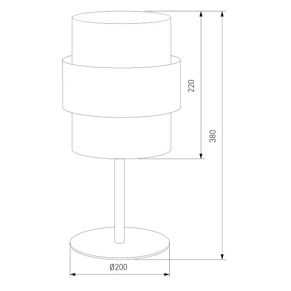 Настольная лампа TK LIGHTING CALISTO 5404 Calisto a068438