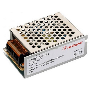 Блок питания ARLIGHT ARS 12V 35W IP20 25332