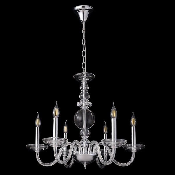 Люстра подвесная CRYSTAL LUX ARABESQUE SP6 CHROME