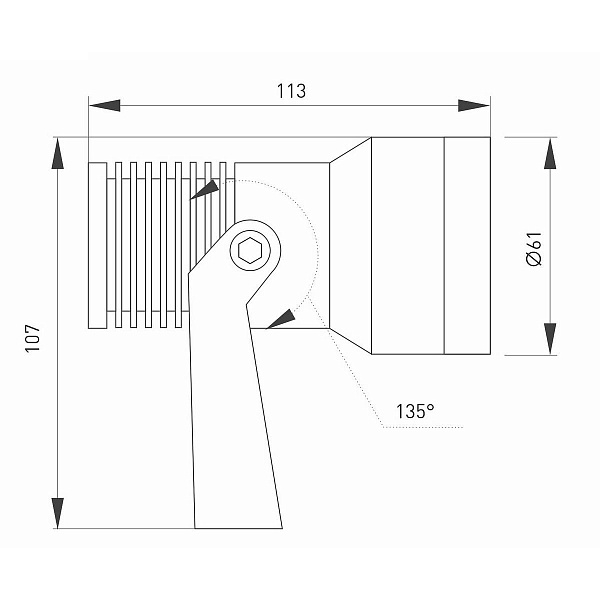Прожектор ландшафтный ARLIGHT RAY 32559