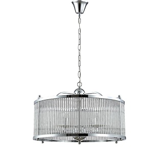 Люстра подвесная CRYSTAL LUX TADEO Tadeo SP6 D600 Chrome/Transparente