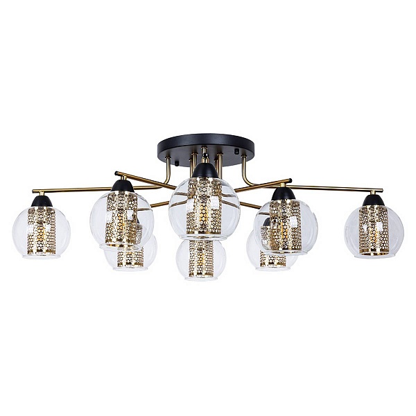 Люстра потолочная ARTE LAMP MANCHESTER A7045PL-8BK