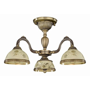 Люстра потолочная RECCAGNI ANGELO verde 6208 PL 6228/3