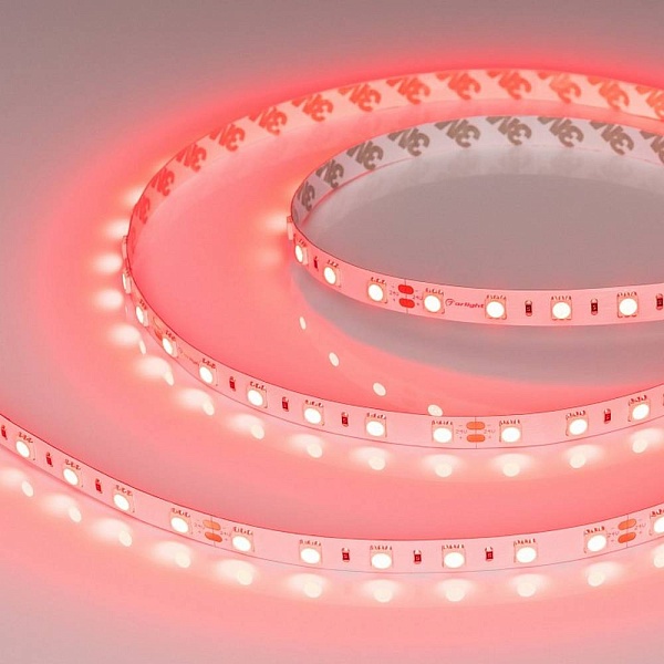 Лента LED RT-A60 14,4 W/m 24V IP20 2835/60 K 10mm (5м) 008817(2) ARLIGHT
