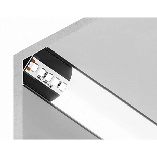 Профиль для ленты LED угловой AMBRELLA LIGHT GP GP2100BK