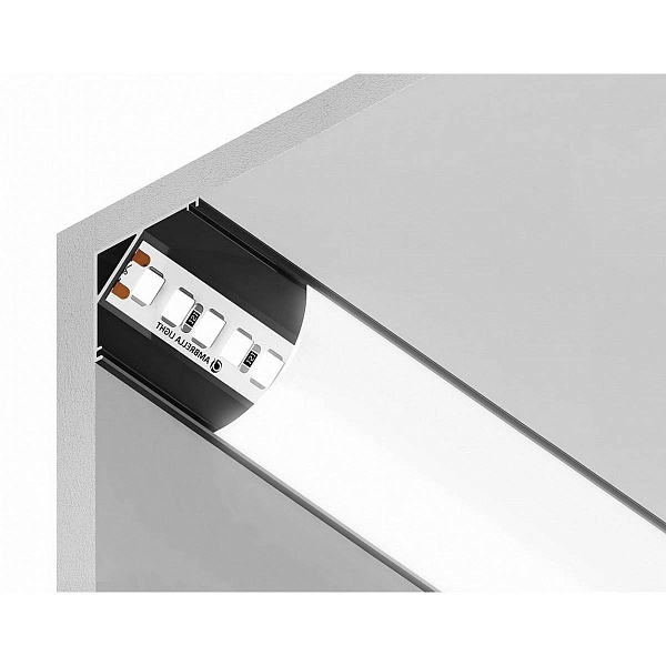 Профиль для ленты LED угловой AMBRELLA LIGHT GP GP2100BK