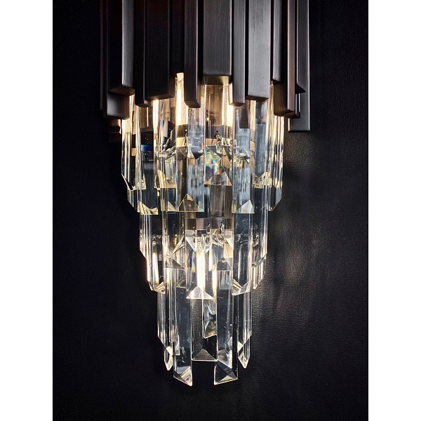 Бра DELIGHT COLLECTION BARCLAY A006-200 A2 dark copper