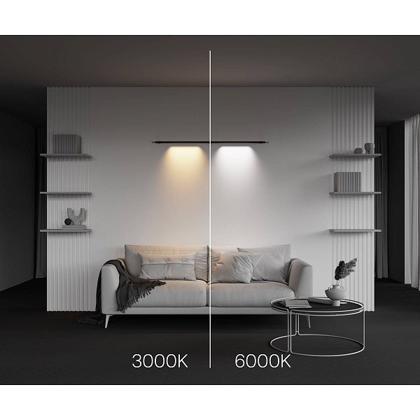 Трековый светильник MAYTONI POINTS C101CL-L500-12W3-6K-B