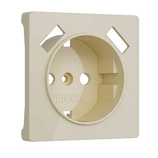 Накладка розетки с з/к + 2xUSB, айвори, W1179543, WERKEL