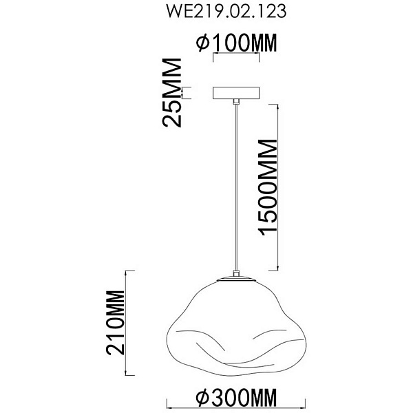Подвес WERTMARK ISOLA WE219.02.123
