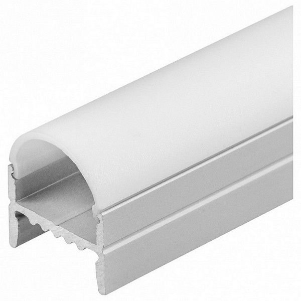 Профиль для ленты LED накладной ARH-WIDE-H20-2000 ANOD 19,5x13,2мм без рассеивателя (2м) 018859 ARLIGHT