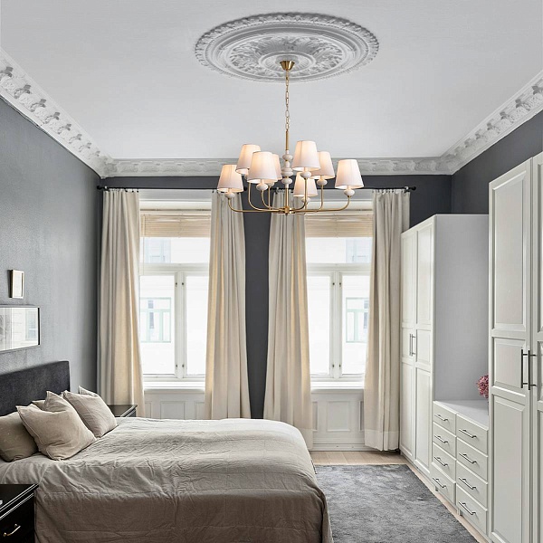 Люстра подвесная FREYA EVELYN FR2038PL-08BS