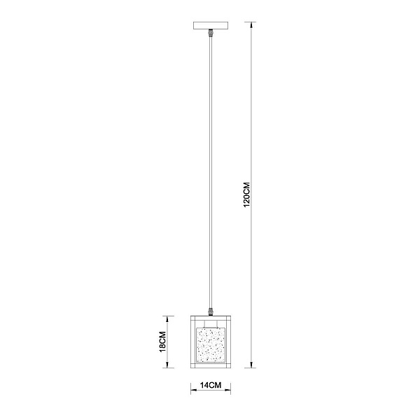 Подвес ARTE LAMP DUBLIN A7025SP-1BK