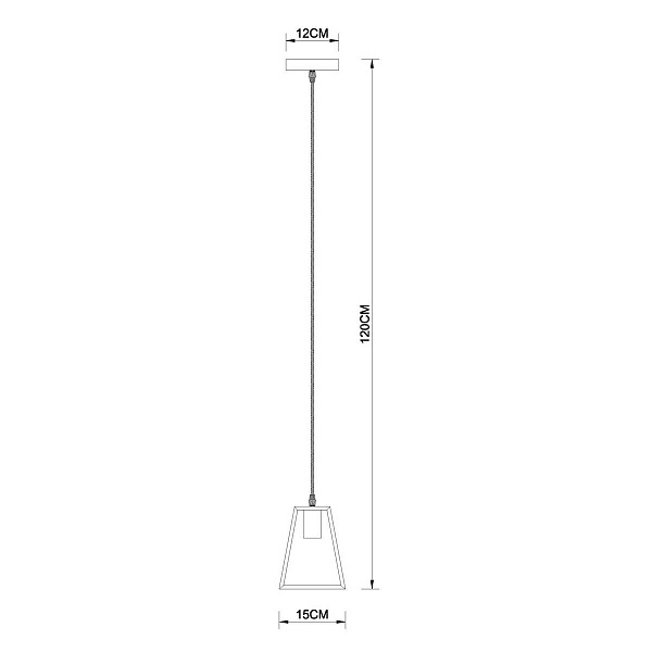 Подвес ARTE LAMP BRUSSELS A8030SP-1BK