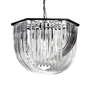 Люстра подвесная DELIGHT COLLECTION MURANO GLASS BR333 black