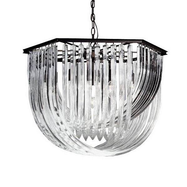 Люстра подвесная DELIGHT COLLECTION MURANO GLASS BR333 black