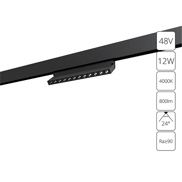 Трековый светильник ARTE LAMP EXPERT A5726PL-1BK