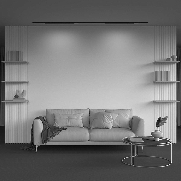 Трековый светильник MAYTONI BASIS TR231-2-15W3K-B