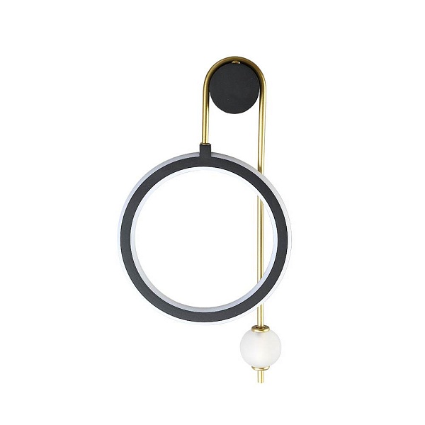 Бра CRYSTAL LUX CORIDA CORIDA AP25W LED BLACK/GOLD