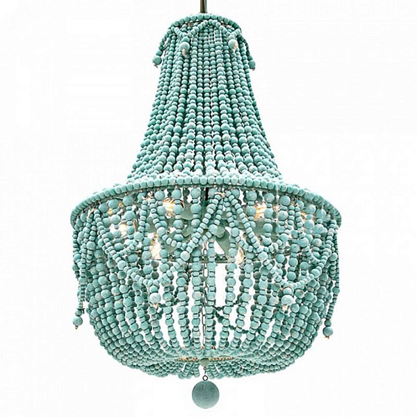 Люстра подвесная IMPERIUMLOFT CHANTEUSE CHANDELIER TURQUOISE 156897-22