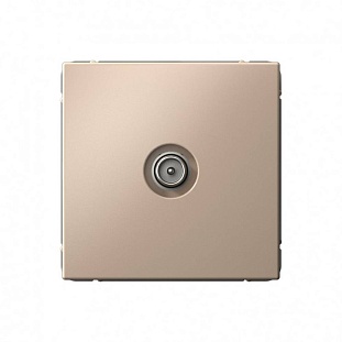 Розетка  TV одиночная, ARTGALLERY, Песочный, GAL001291, SCHNEIDER ELECTRIC