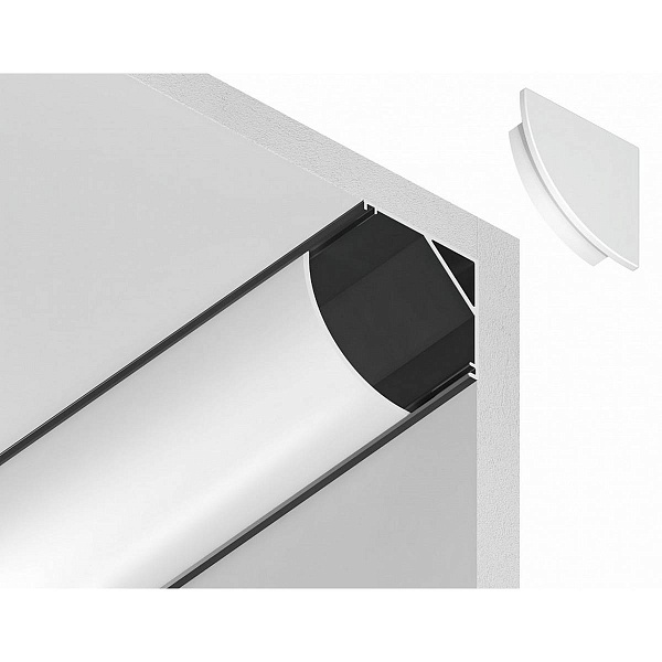 Профиль для ленты LED угловой AMBRELLA LIGHT GP GP2100BK