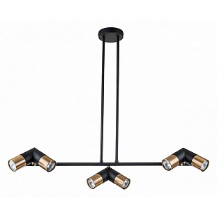 Люстра подвесная INDIGO DOPPIO 11036/6R Black