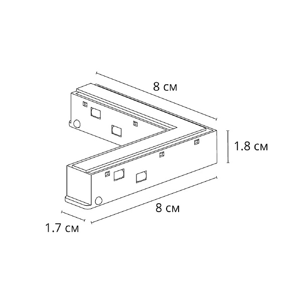 L-коннектор ARTE LAMP OPTIMA-ACCESSORIES A744406