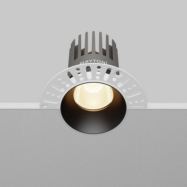 Светильник встраиваемый MAYTONI DIP DL121-15W-3K-TRS-B