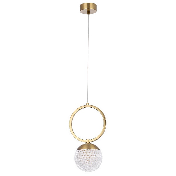 Подвес CRYSTAL LUX CAROLINA SP1 V1 BRASS
