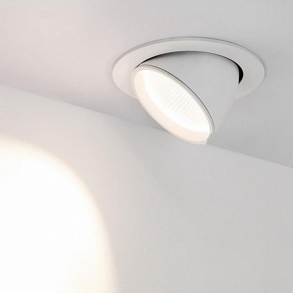 Светильник встраиваемый ARLIGHT LTD-EXPLORER-R130-20W Day4000 (WH, 38 deg) 024030