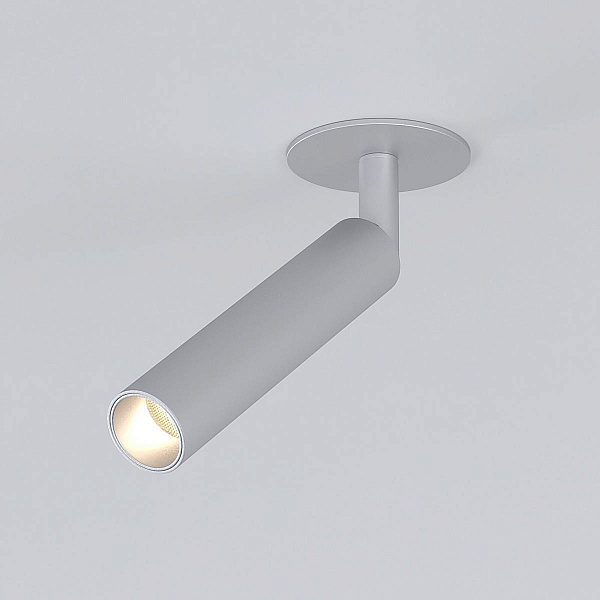 Светильник встраиваемый ELEKTROSTANDARD DIFFE Diffe серебро 5W 4200K (25027/LED)