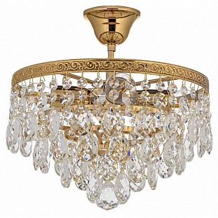 Люстра потолочная ARTI LAMPADARI CASTELLANA GOLD Castellana E 1.3.30.608 G