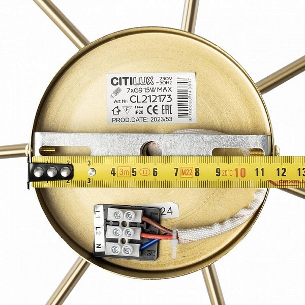 Люстра потолочная CITILUX TONGA CL212173