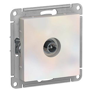Розетка  TV одиночная, ATLASDESIGN, Жемчуг, ATN000493, SCHNEIDER ELECTRIC