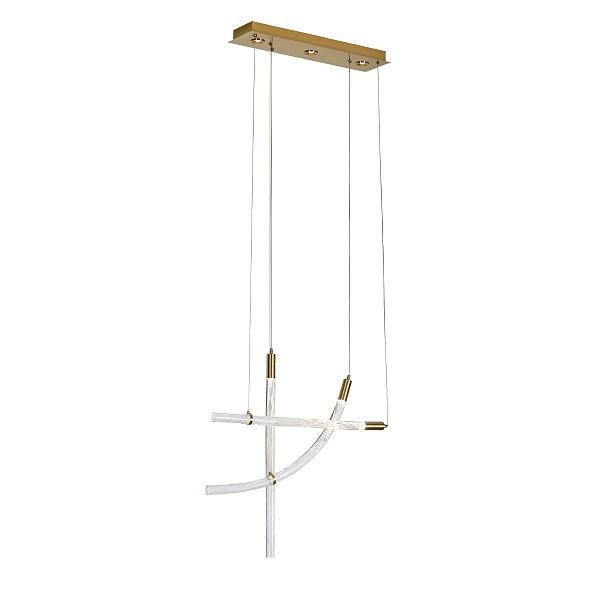 Подвес DELIGHT COLLECTION OB2412 OD2412-3 gold/clear