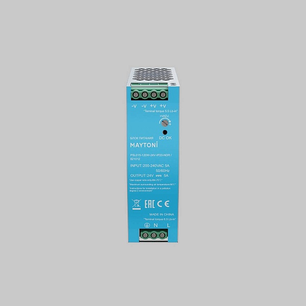 Блок питания MAYTONI LED STRIP DRIVERS 24V 120W IP20 821012