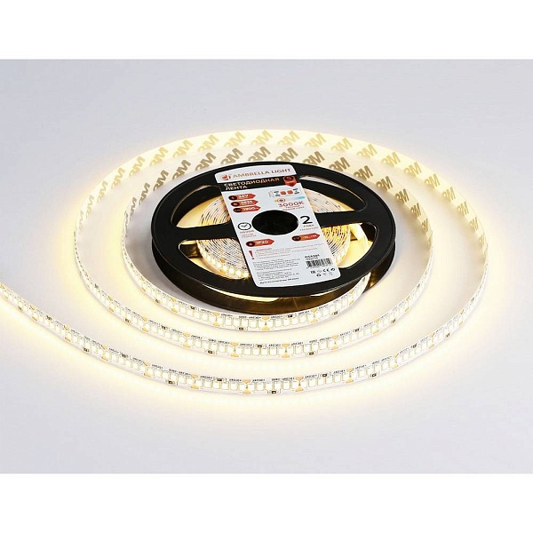 Лента LED 18 W/m 24V IP20 2835/240 3000K 10mm (5м) GS3301 AMBRELLA LIGHT