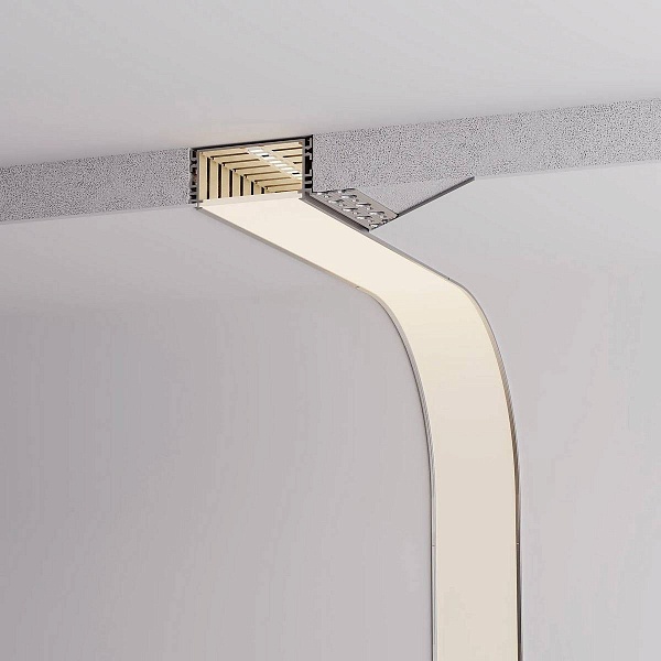 Профиль для ленты LED врезной FANTOM 27,3x98,6мм без рассеивателя (2м) 46429 ARLIGHT