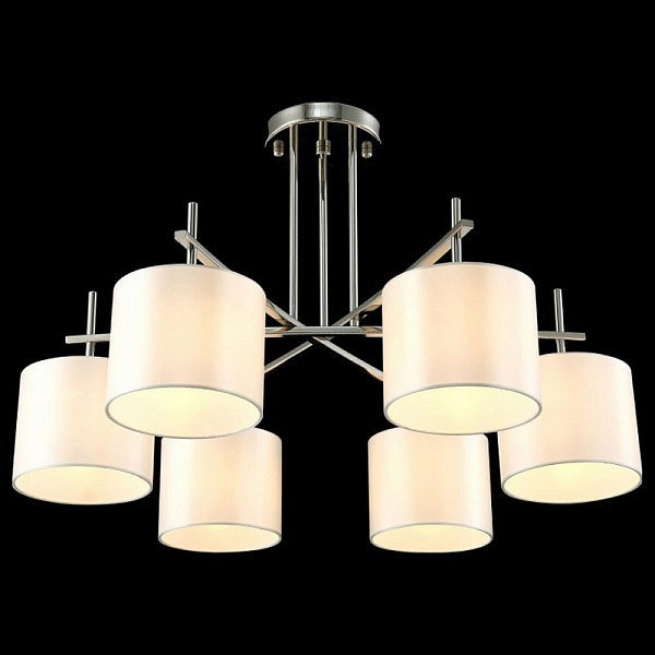 Люстра подвесная CRYSTAL LUX SERGIO PL6 NICKEL