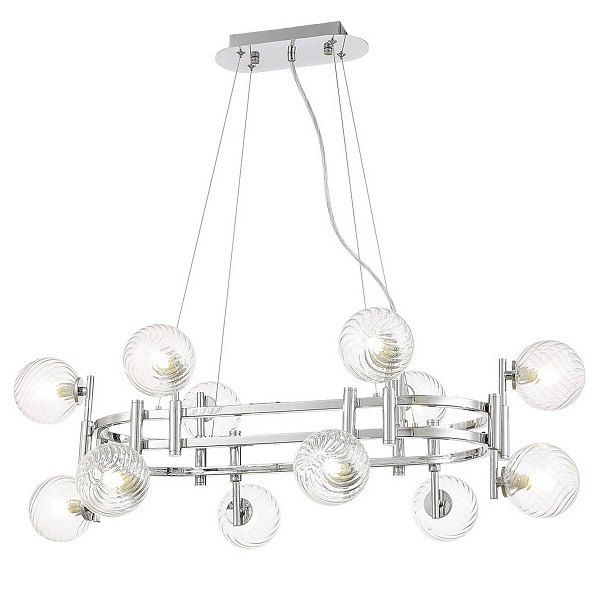 Люстра подвесная CRYSTAL LUX LUXURY SP12L CHROME
