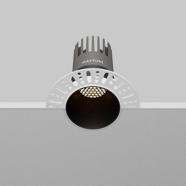 Светильник встраиваемый MAYTONI DIP DL120-10W-3K-TRS-B