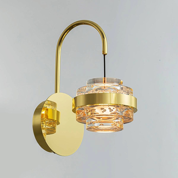 Бра DELIGHT COLLECTION INDIANA MB22030002-1B gold