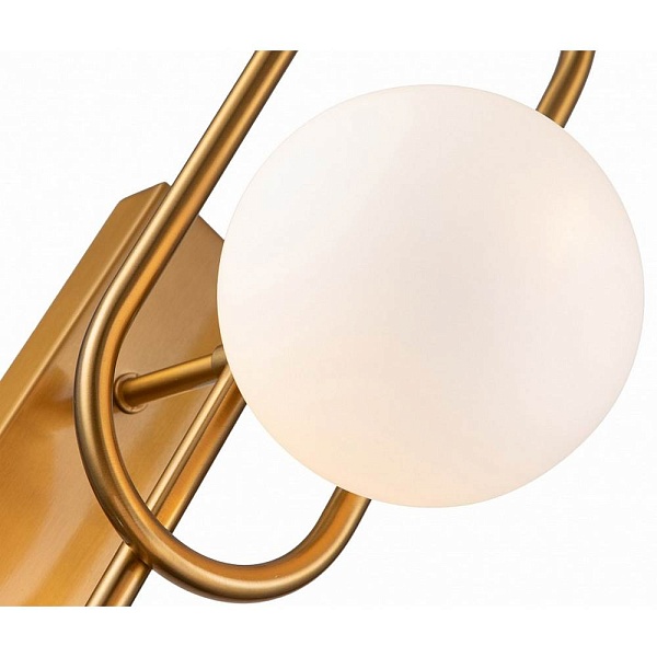 Бра INDIGO OPACO 11015/2W Brass