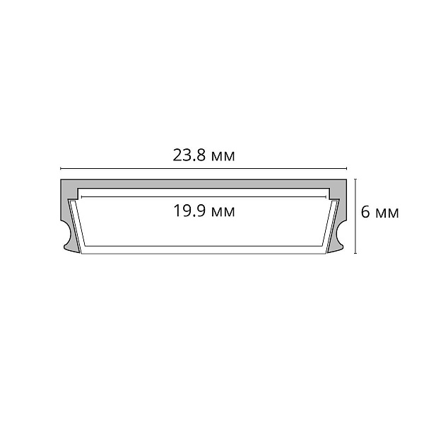 Профиль для ленты LED накладной ARTE LAMP SURFACE A240605S