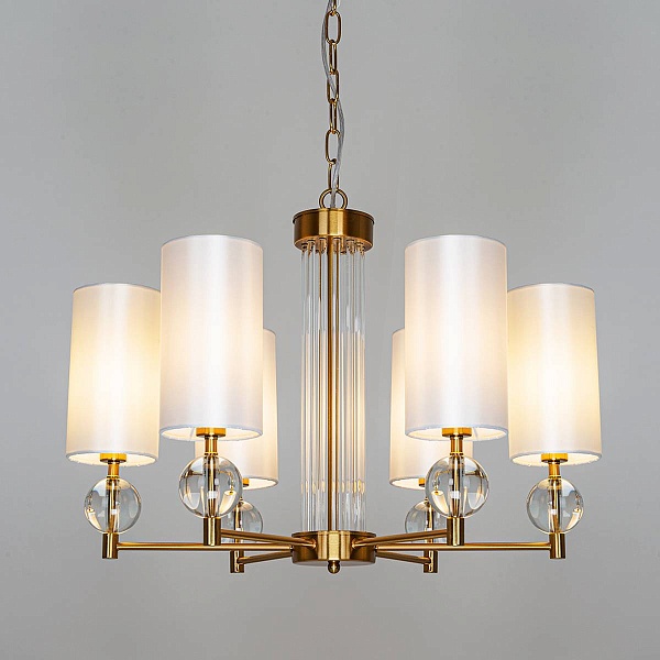 Люстра подвесная ARTE LAMP MATAR A4027LM-6PB