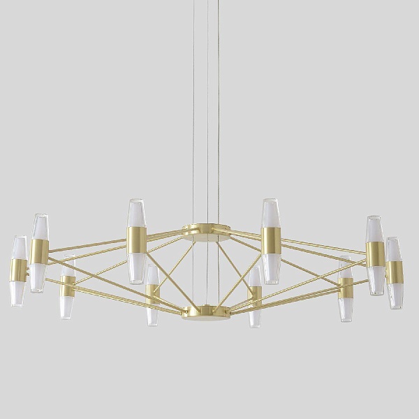 Люстра подвесная CRYSTAL LUX DOROTEA DOROTEA SP10 GOLD